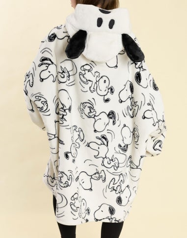 Vanilla Underground Snoopy White Blanket Hoodie