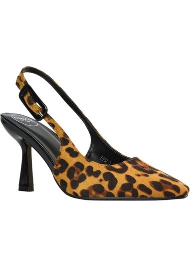 XY London Brown Betty Stiletto Heel High Heels