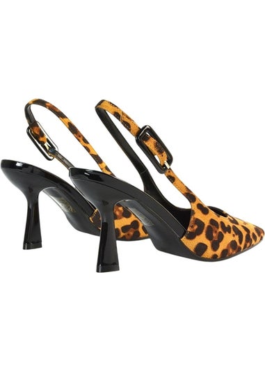 XY London Brown Betty Stiletto Heel High Heels