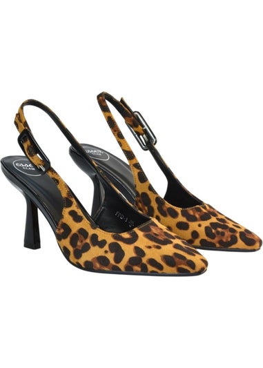 XY London Brown Betty Stiletto Heel High Heels