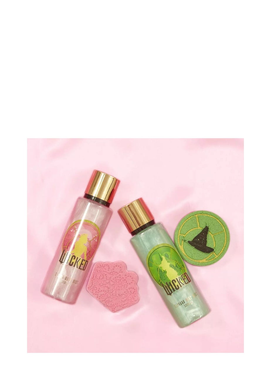 Disney Wicked Bath Fizzers & Body Mists-Green & Pink