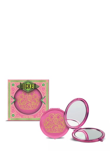 Disney Wicked Glinda Bag & Mirror Duo Green & Pink