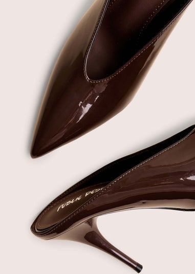 Public Desire Elixr Chocolate Patent Court High Heels