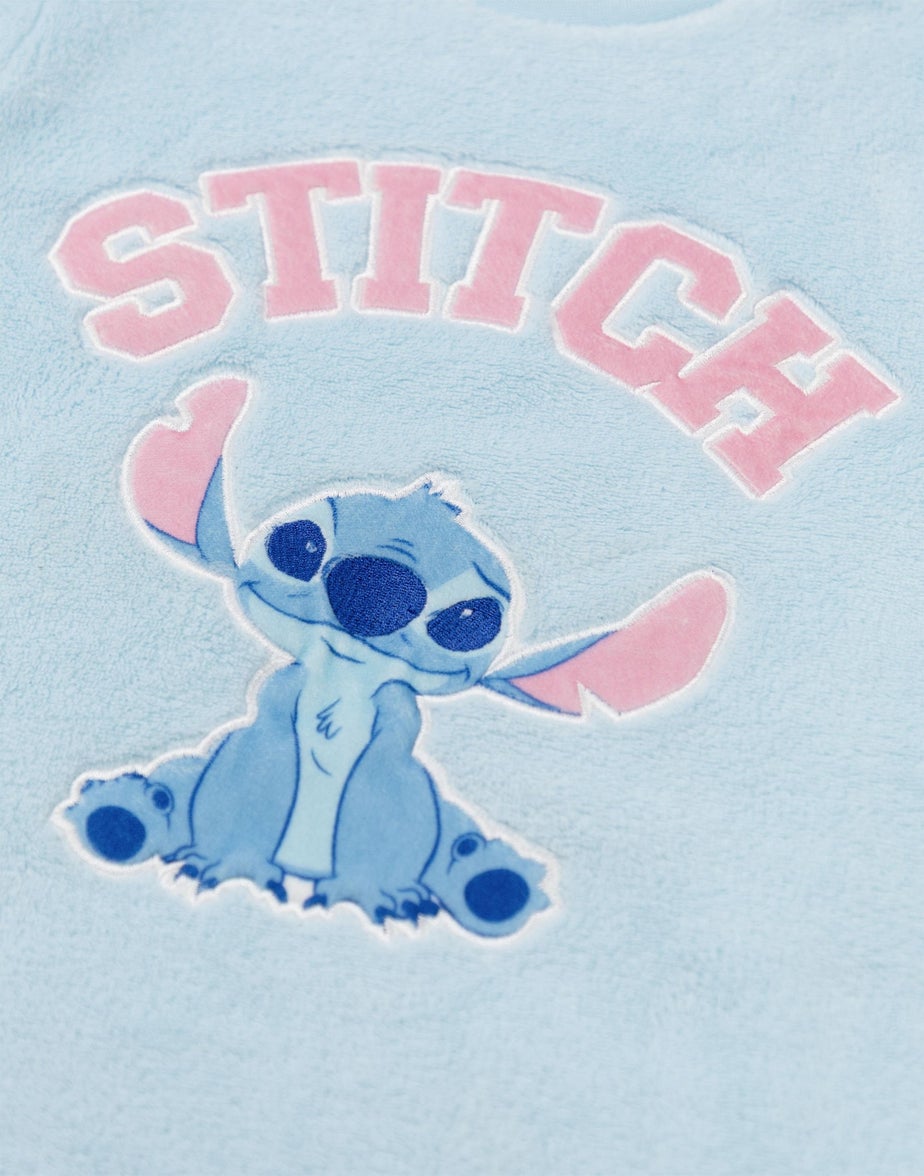 Vanilla Underground Disney Lilo & Stitch Kids Blue Pyjamas (5-14yrs)