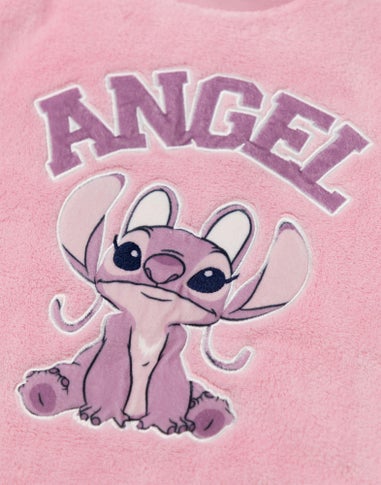 Vanilla Underground Disney Lilo & Stitch Kids Pink Pyjamas (5-14yrs)