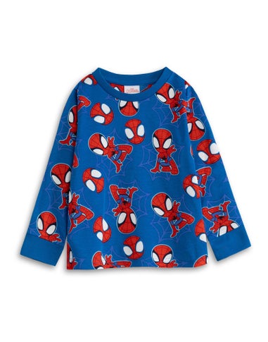 Vanilla Underground Marvel Spiderman Kids Red Pyjamas & Jumper (18mnths-6yrs)