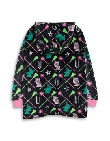 Vanilla Underground Wicked Kids Black Blanket Hoodie