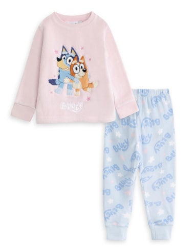 Vanilla Underground Bluey Kids Pink Pyjamas (18mnths-7yrs)