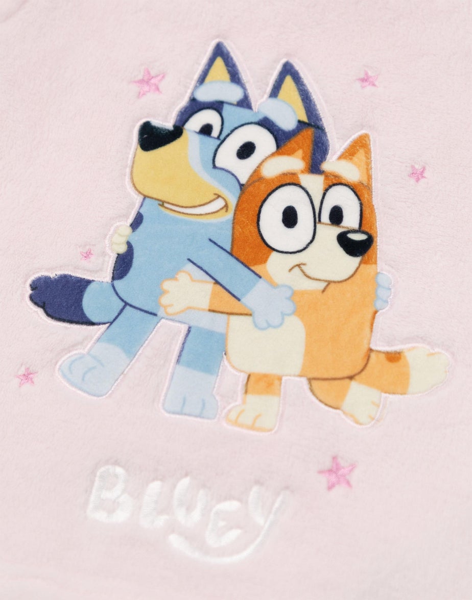 Vanilla Underground Bluey Kids Pink Pyjamas (18mnths-7yrs)