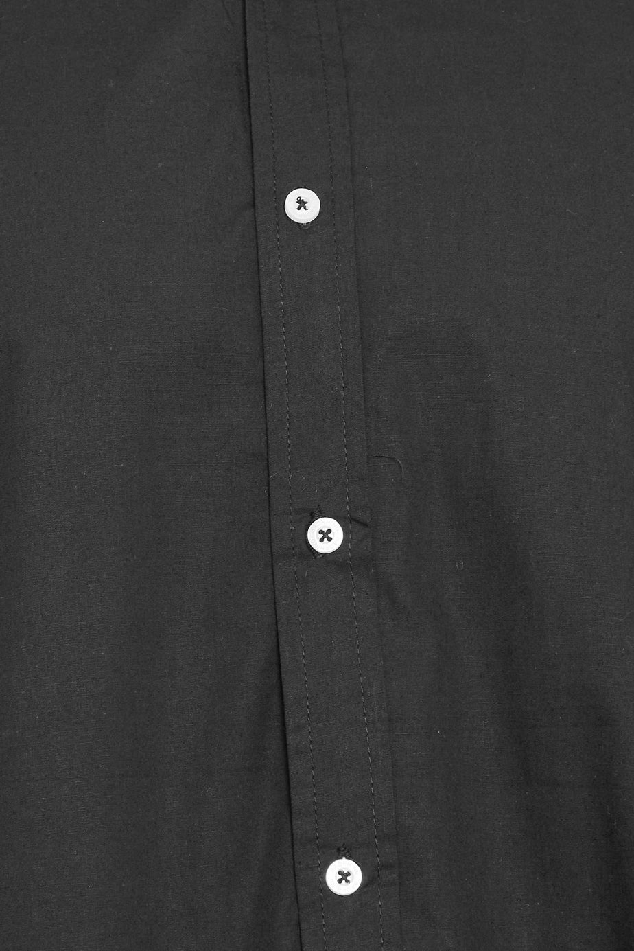 BadRhino Black Poplin Long Sleeve Shirt