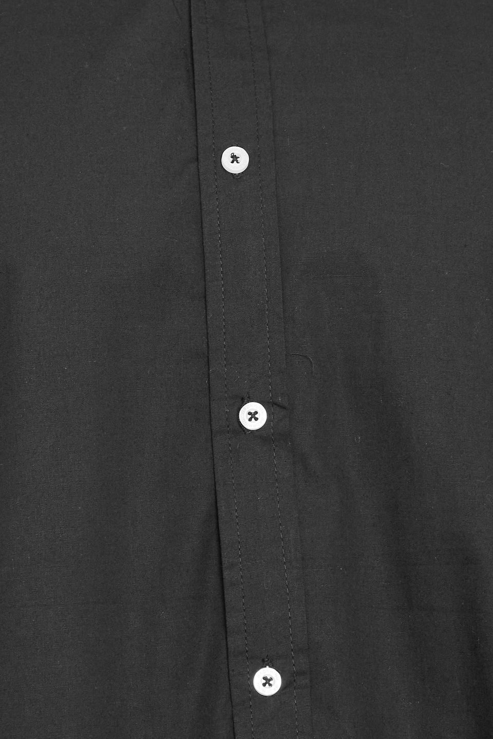 BadRhino Black Poplin Long Sleeve Shirt