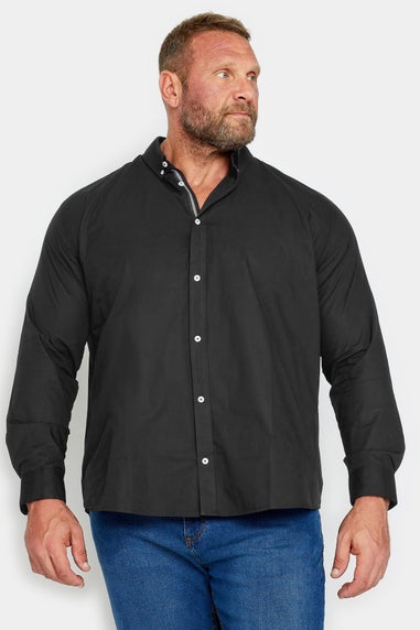 BadRhino Black Poplin Long Sleeve Shirt