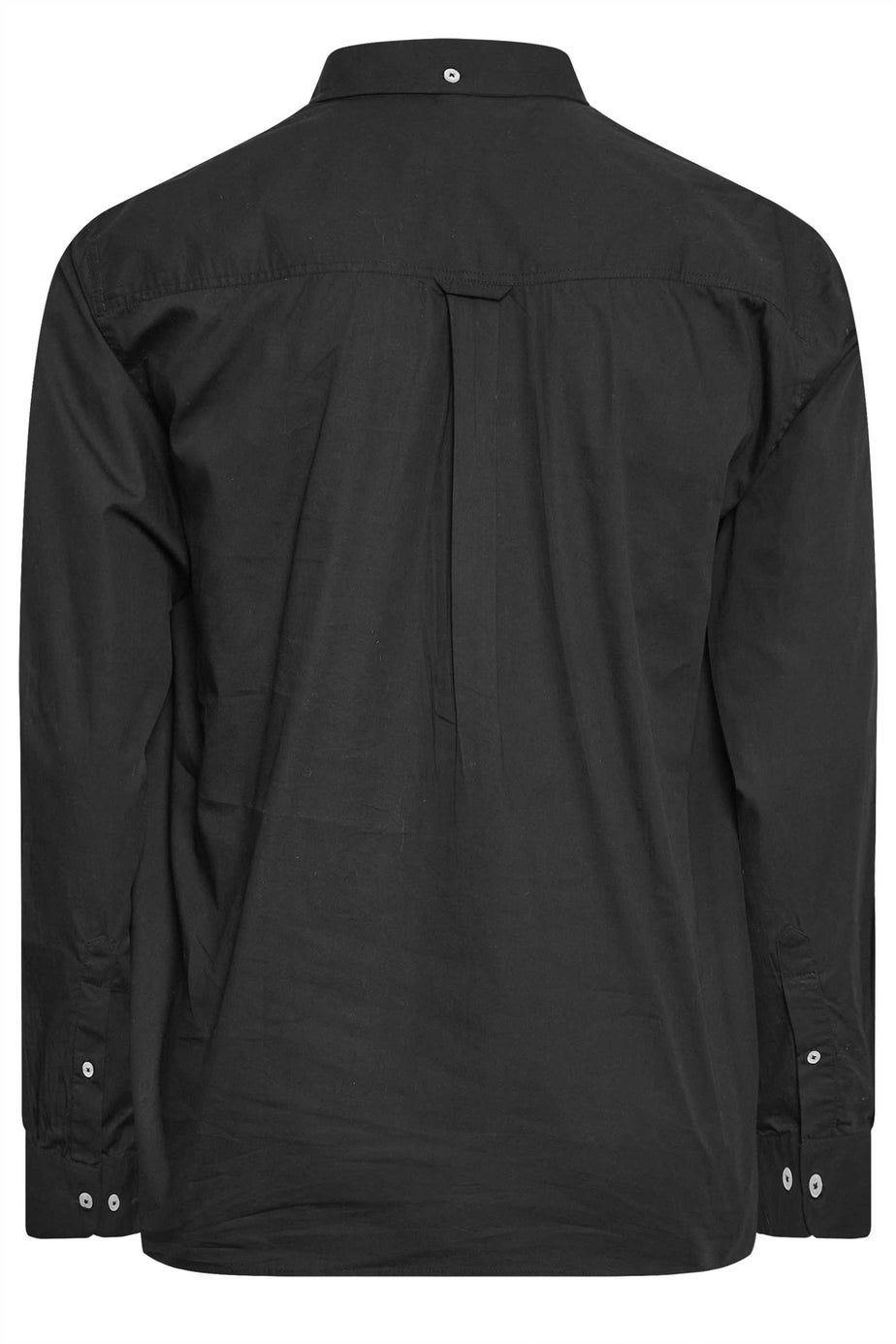 BadRhino Black Poplin Long Sleeve Shirt