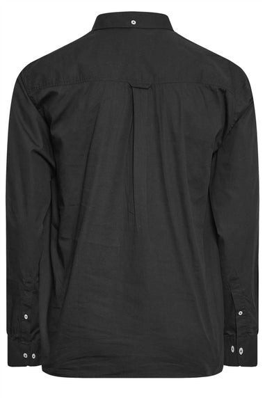 BadRhino Black Poplin Long Sleeve Shirt