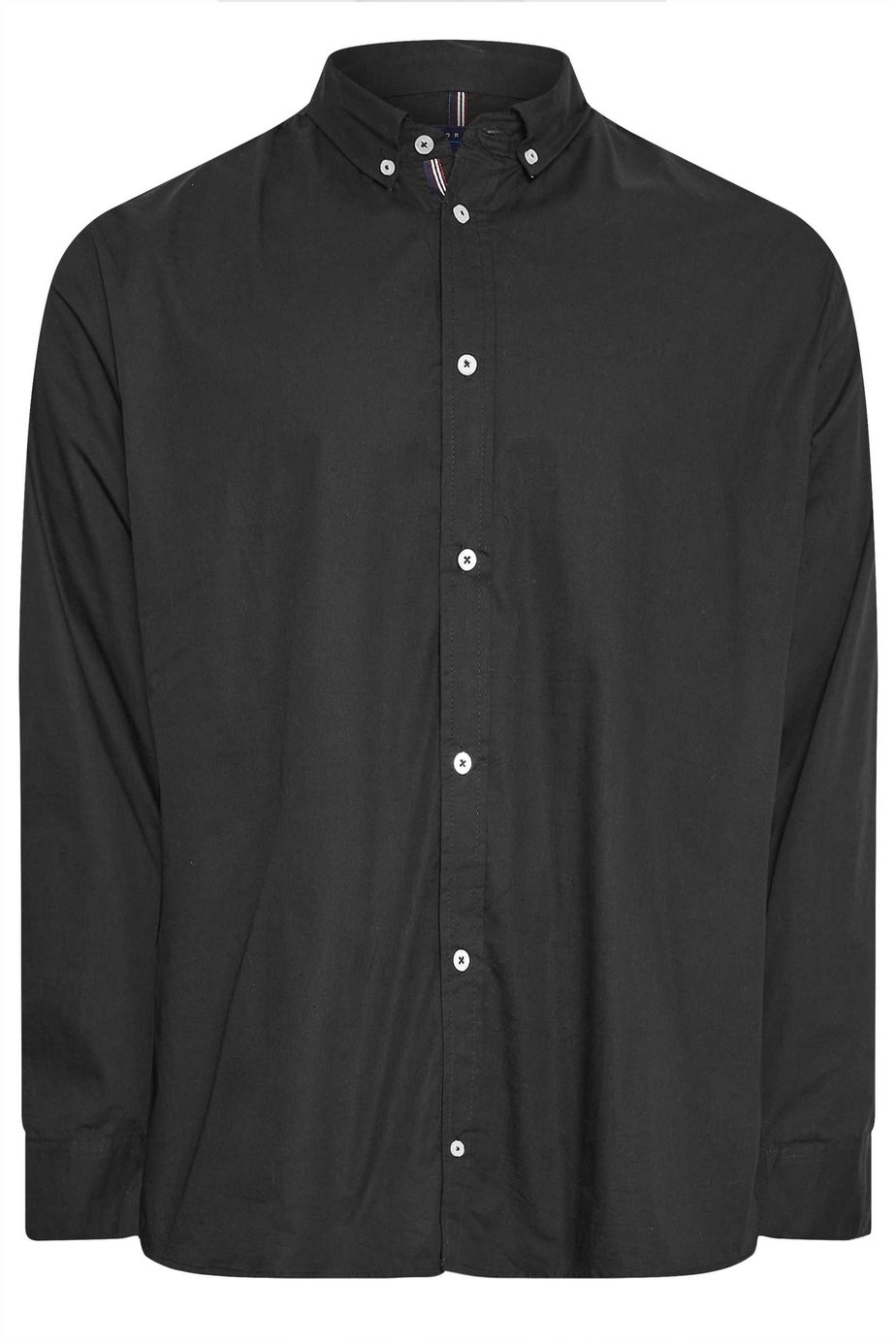 BadRhino Black Poplin Long Sleeve Shirt