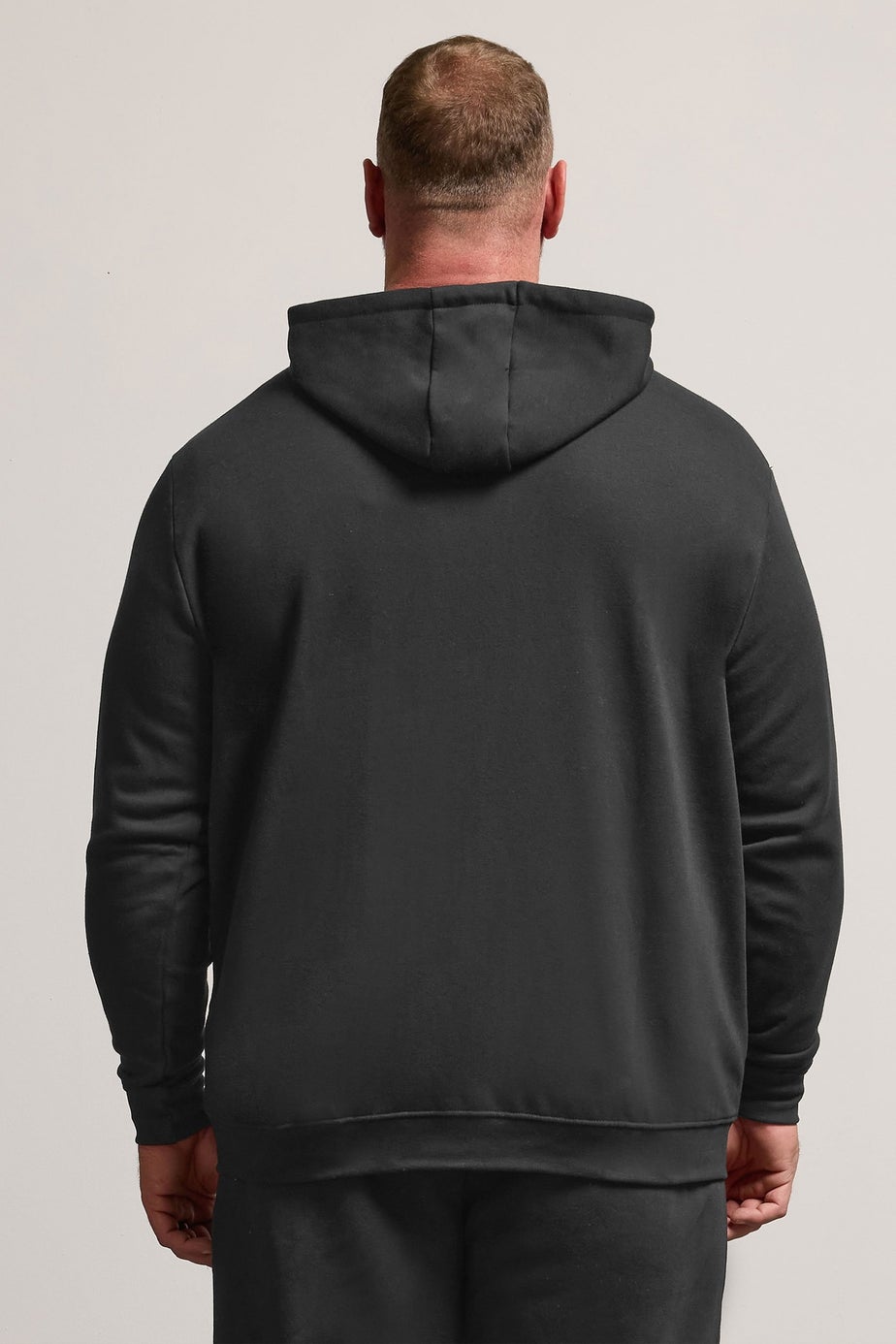 BadRhino 2 Pack Black Zip Through Essential Hoodie