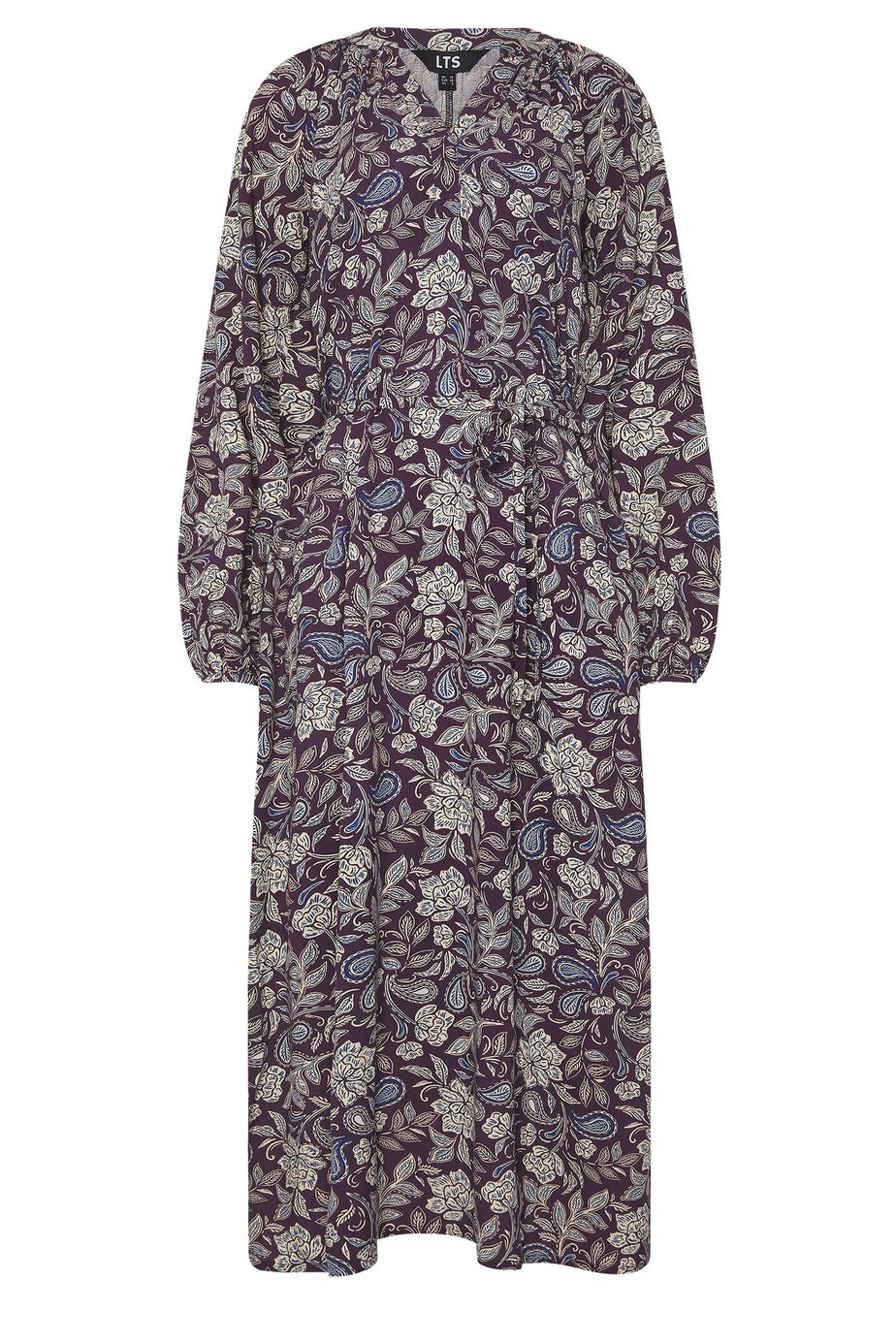 Long Tall Sally Purple Floral Midaxi Dress