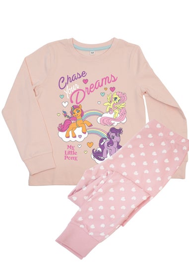 My Little Pony Chase Dreams Girls Pink Graphic Pyjamas (3-8 Years)