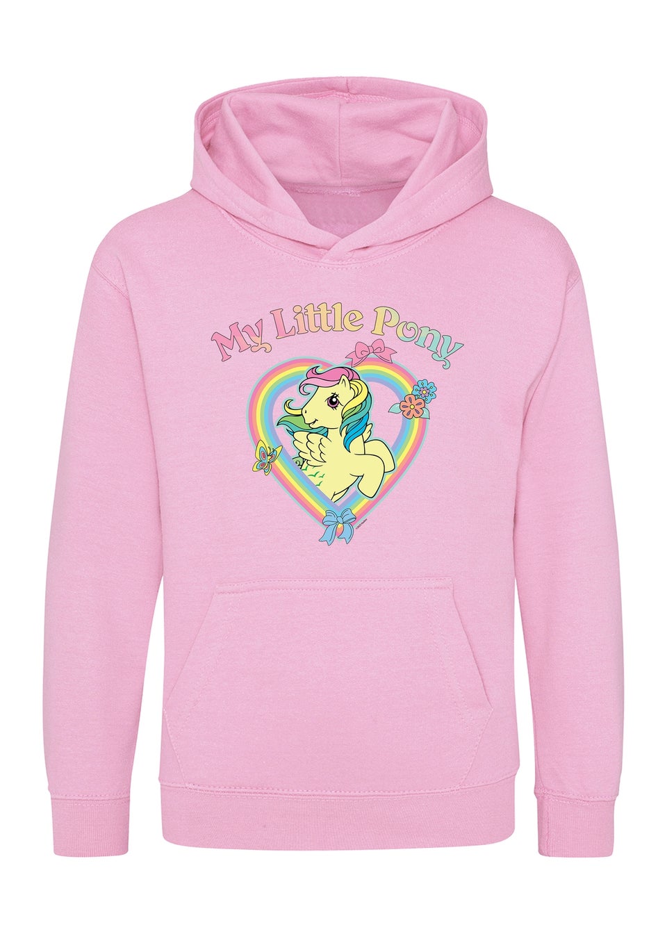 My Little Pony Rainbow Hearts Girls Pink Graphic Hoodie (3-13 Years)