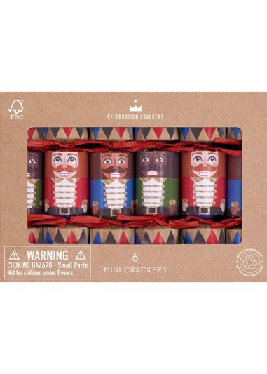 Heart & Solul Multi Colour Mini Nutracker 6in Crackers