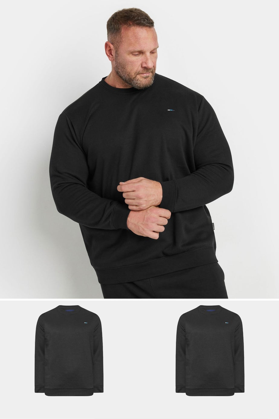 BadRhino 2 Pack Black Core Sweatshirts