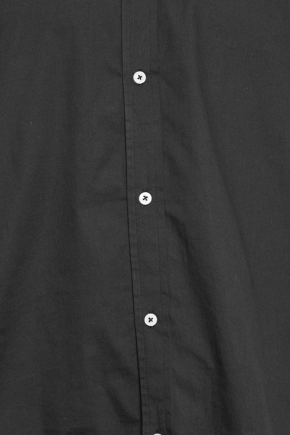 BadRhino Black Poplin Short Sleeve Shirt