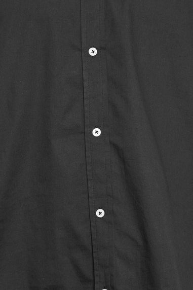 BadRhino Black Poplin Short Sleeve Shirt