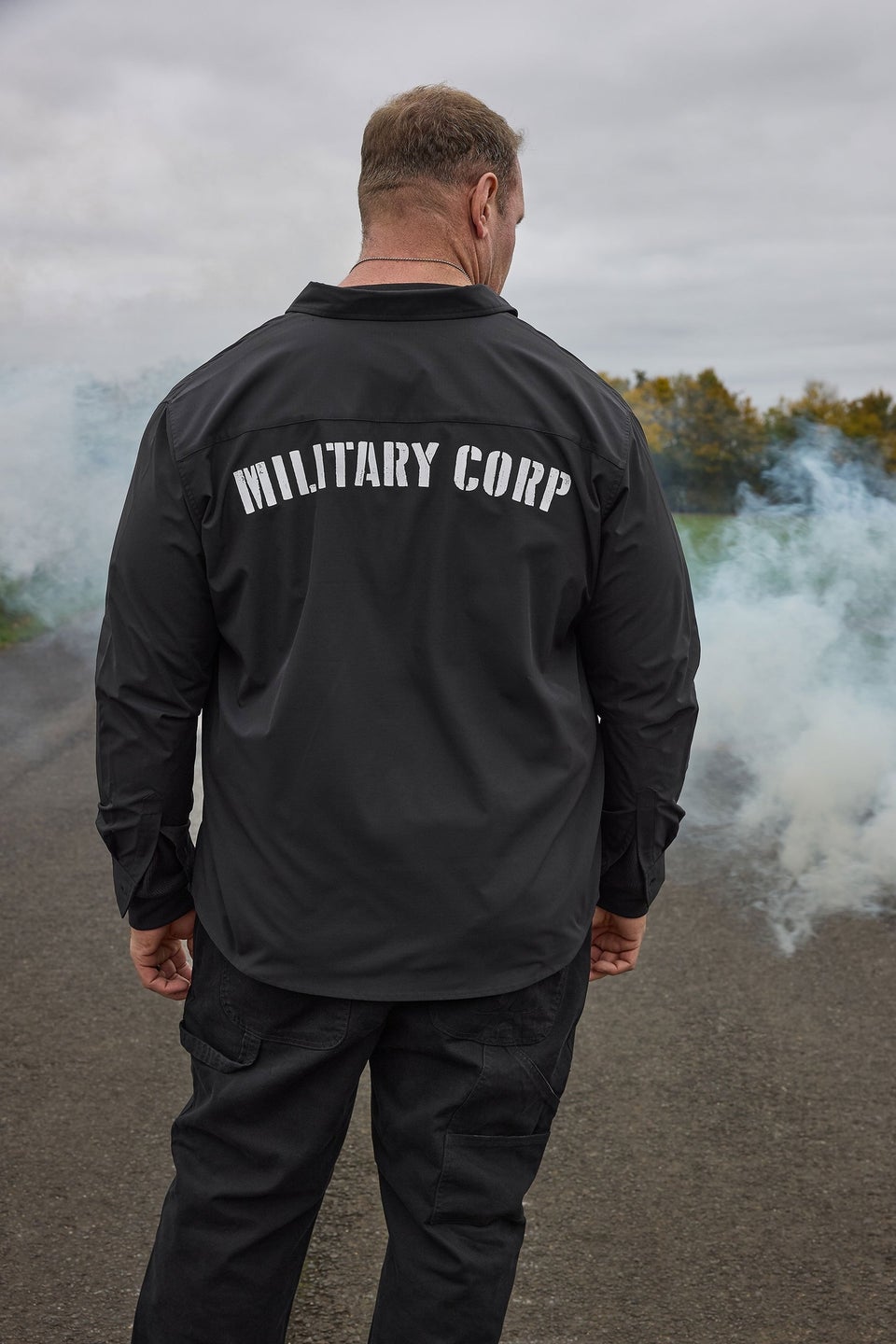 BadRhino Black Military Ripstop Shirt