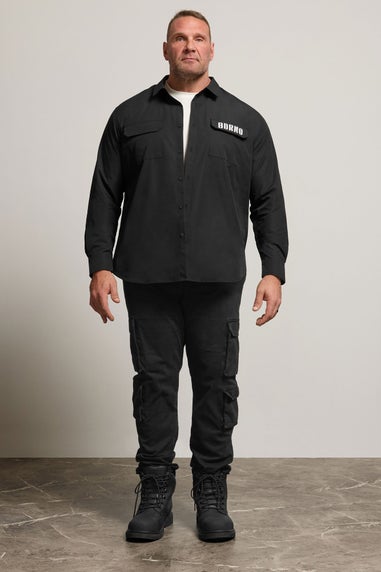 BadRhino Black Military Ripstop Shirt