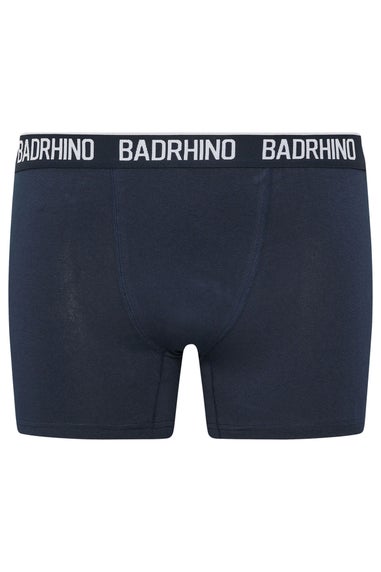 BadRhino 5 Pack Navy Blue/Grey/Green/Burnt Red/Black Boxers