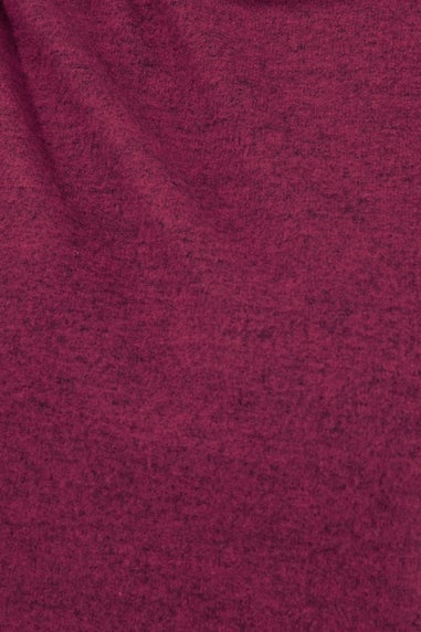 Yours Curve Dark Pink Soft Touch Jumper