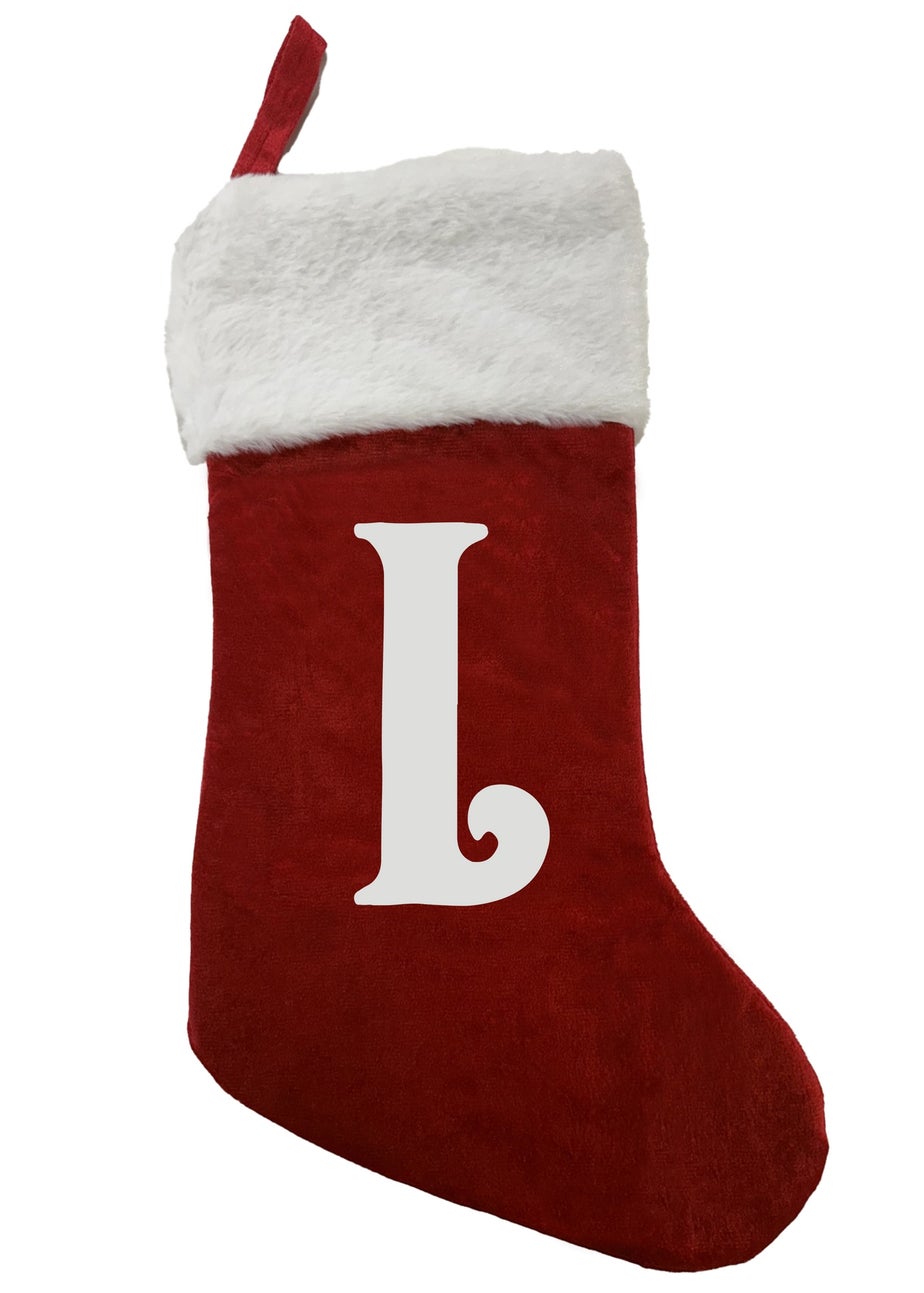 Brands In Christmas Stocking L Red/White