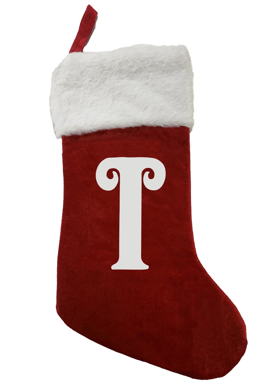 Brands In Christmas Stocking T Red/White