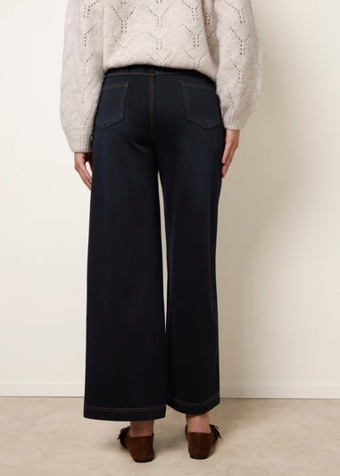 Blue Vanilla Navy Seam Detail Jeans