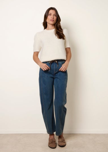 Blue Vanilla Blue Seam Detail Jeans