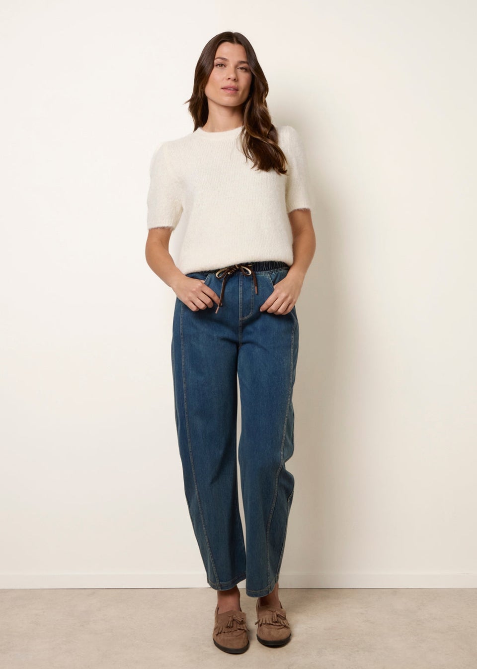 Blue Vanilla Blue Seam Detail Jeans