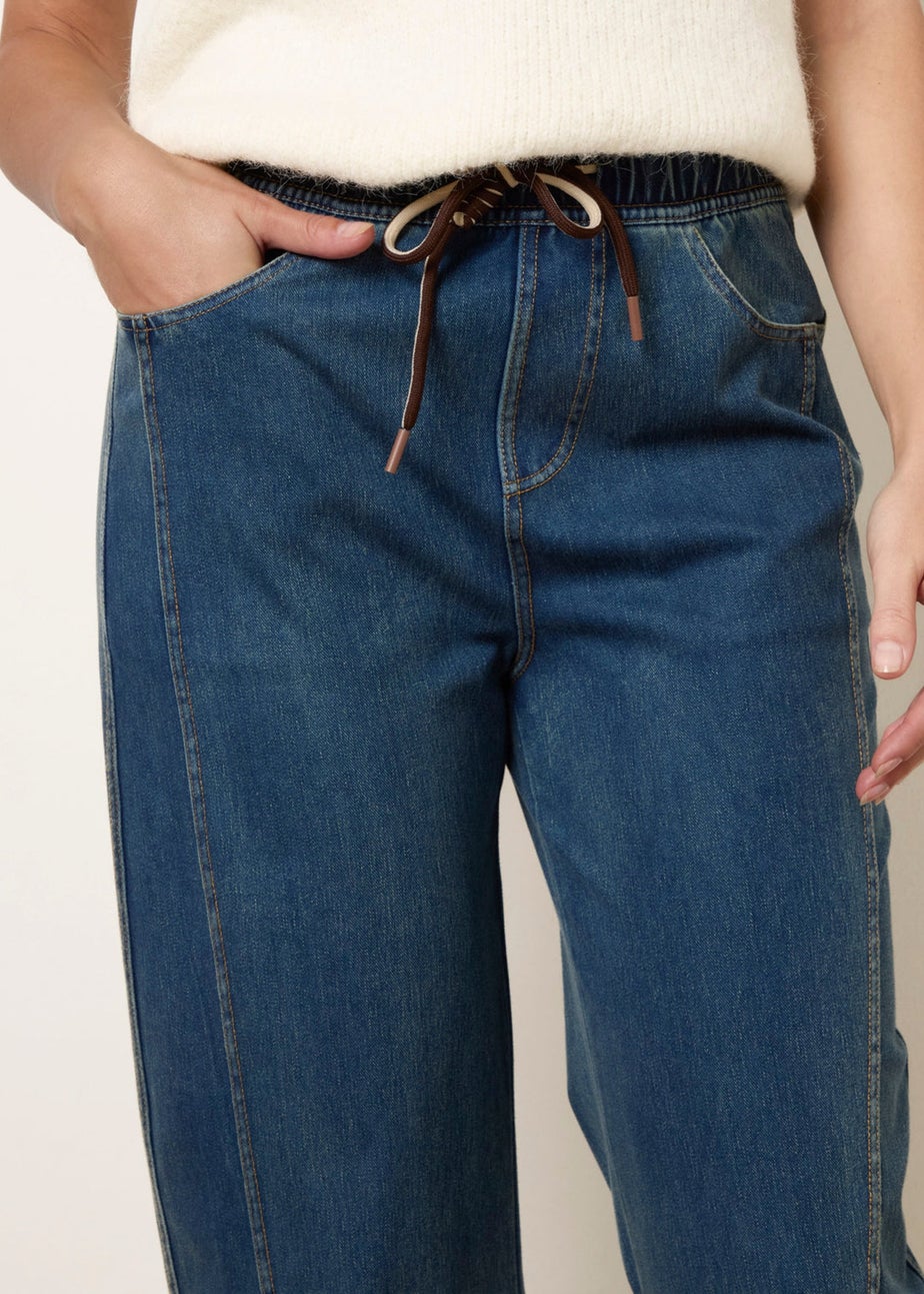 Blue Vanilla Blue Seam Detail Jeans