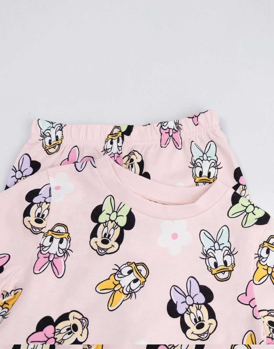 Vanilla Underground Disney Kids Pink 2 Pyjamas (18mnths-8yrs)