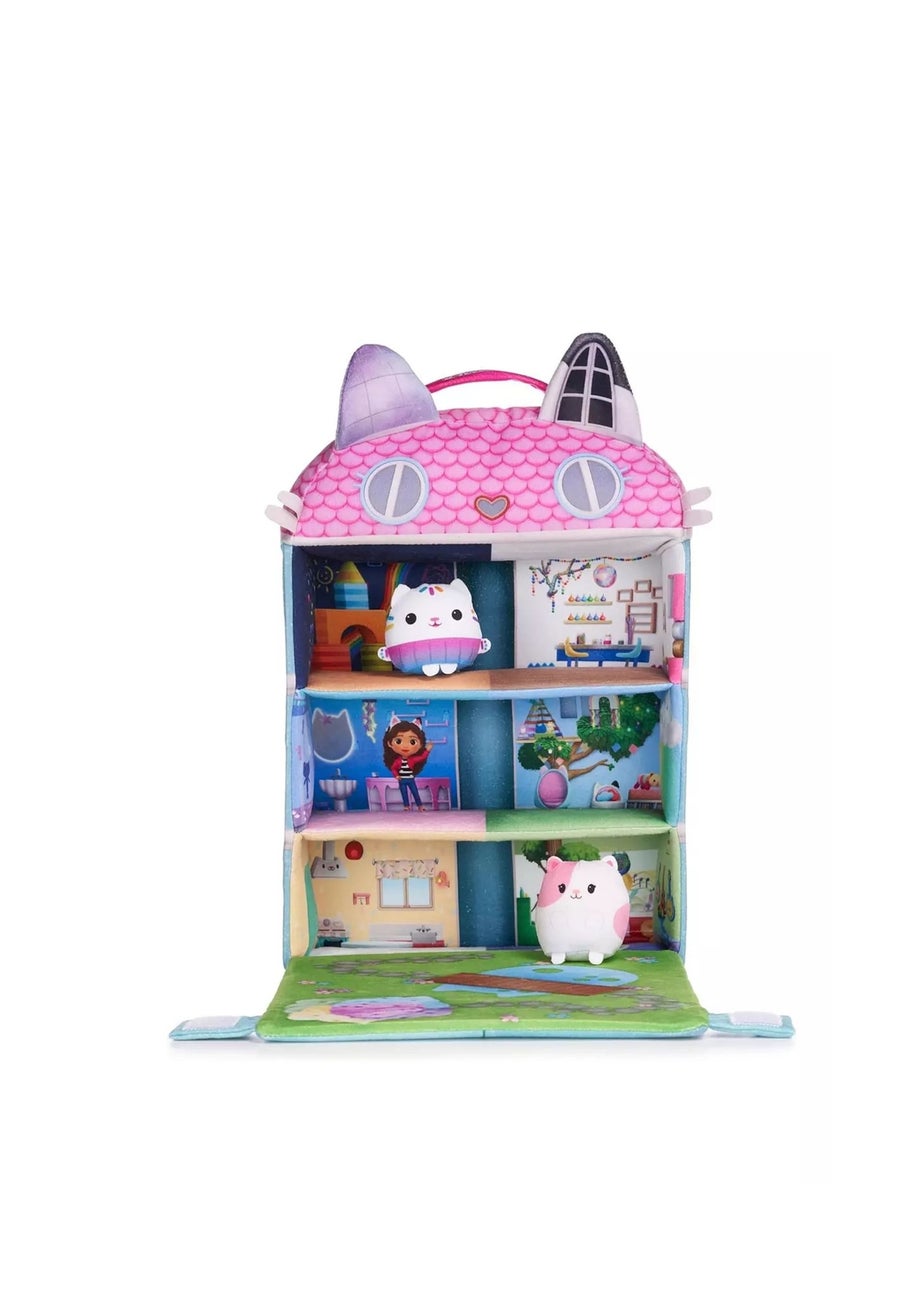Gabby's Dollhouse Plush Dollhouse Play Set Multi