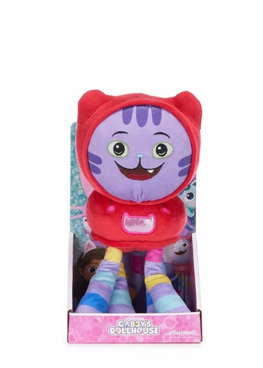 Gabby's Dollhouse DJ Cat Nip 10 Inch Toy In Gift Box Purple