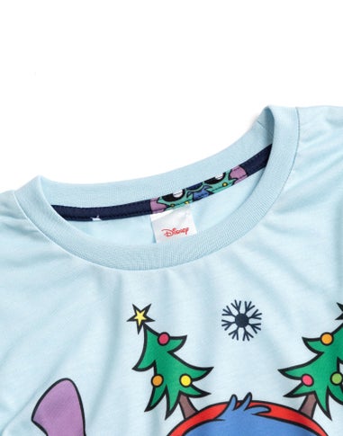 Lilo & Stitch  Kids Blue Long Pyjama Set (5-14 Yrs)