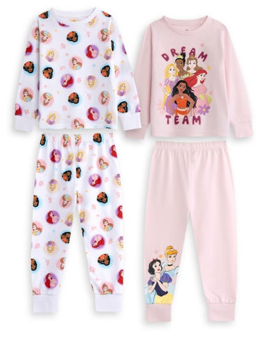 Vanilla Underground Disney Kids Pink 2 Pyjamas (2-10yrs)