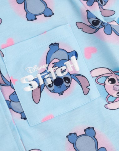 Vanilla Underground Lilo & Stitch Kids Blue Pyjamas (5-14yrs)