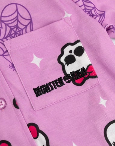 Vanilla Underground Monster High Kids Pink Pyjamas (4-14yrs)