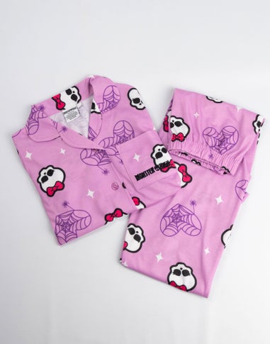 Vanilla Underground Monster High Kids Pink Pyjamas (4-14yrs)