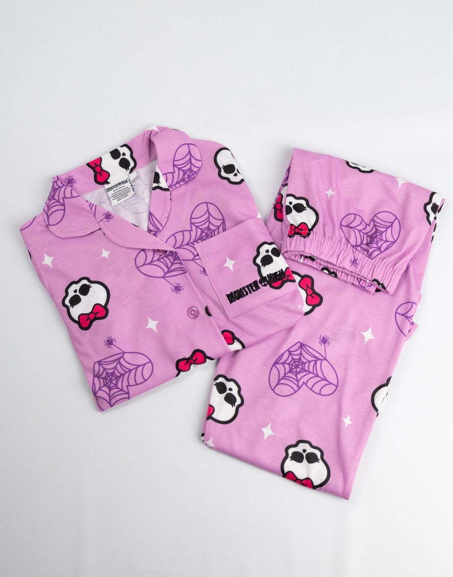 Vanilla Underground Monster High Kids Pink Pyjamas (4-14yrs)
