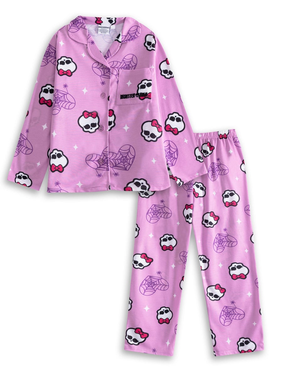 Vanilla Underground Monster High Kids Pink Pyjamas (4-14yrs)