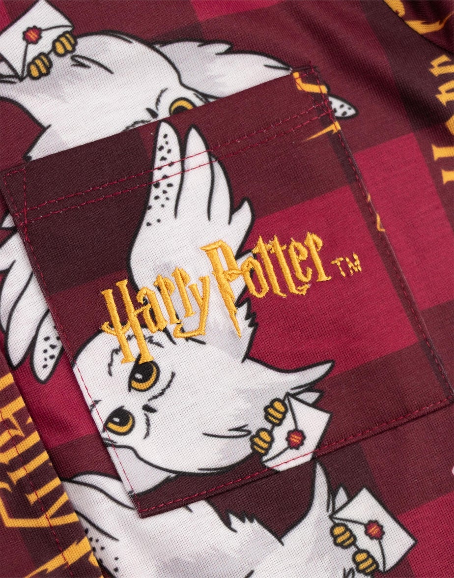 Vanilla Underground Harry Potter Kids Red Pyjamas (5-14yrs)