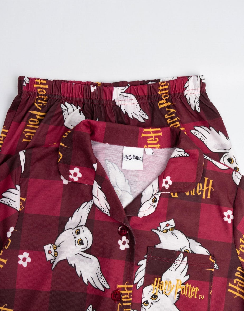 Vanilla Underground Harry Potter Kids Red Pyjamas (5-14yrs)