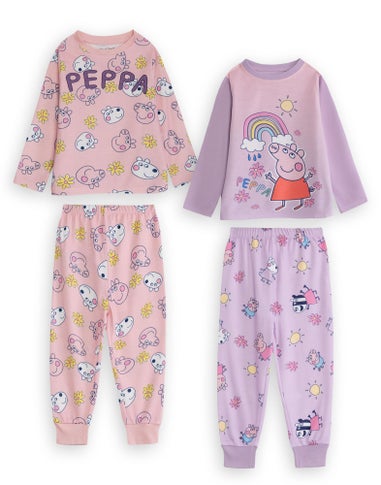 Vanilla Underground Peppa Pig Kids Multicoloured Pyjamas (18mnths-7yrs)
